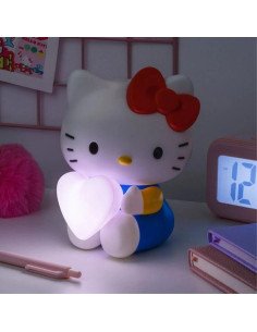HELLO KITTY LAMPARA 3D CORAZON 16 CM