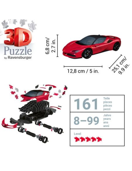 PUZZLE 3D FERRARI SF90