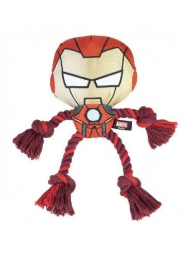 CUERDA DENTAL PARA PERRO AVENGERS IRON M