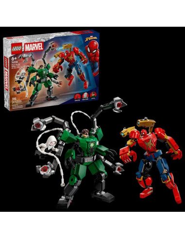 BATALLA DE ARMADURAS ROBÓTICAS SPIDER-MA
