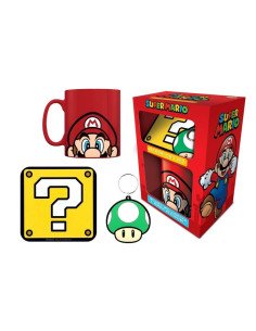 SET DE TAZA POSAVASOS Y LLAVERO SUPER 2