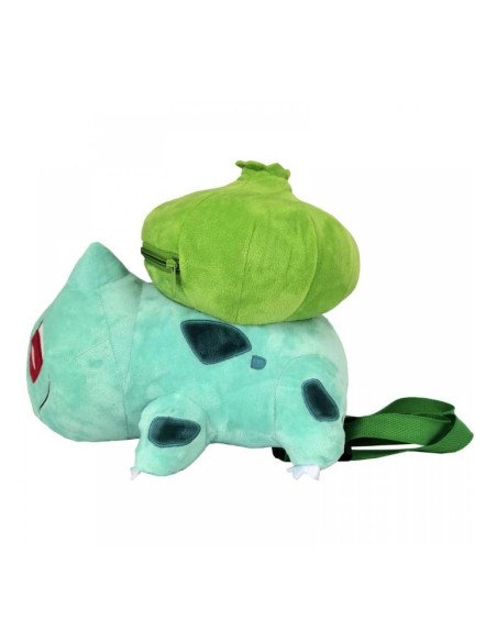MOCHILA PELUCHE BULBASAUR
