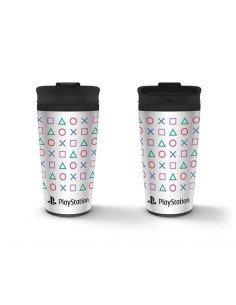 VASO DE VIAJE METALICO PLAY STATON