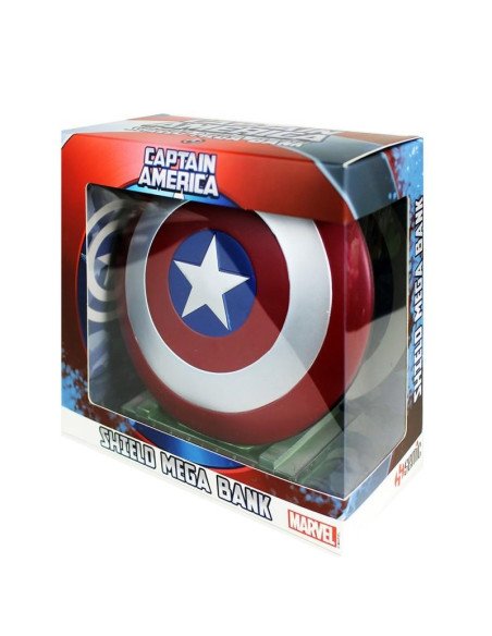 HUCHA ESCUDO CAPITAN AMERICA