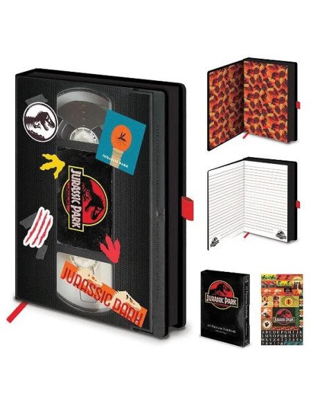CUADERNO VHS JURASSIC PARK