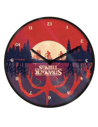 STRANGER THINGS- RELOJ DE PARED