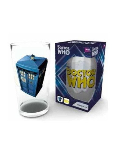 DOCTOR WHO LARGE GLASS