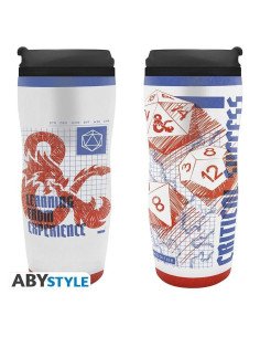 TAZA DE VIAJE DRAGONES Y MAZMORRAS