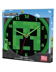 RELOJ PARED MINECRAFT
