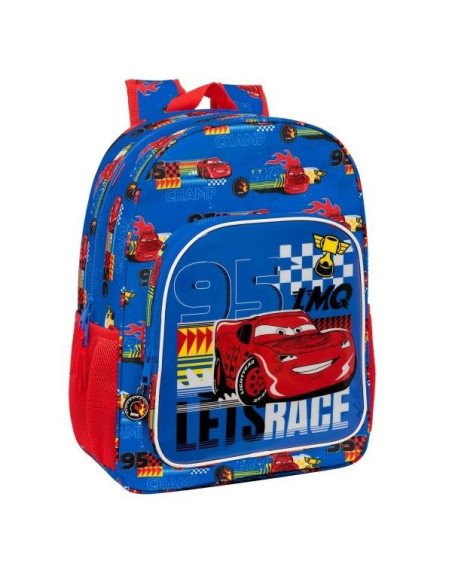 MOCHILA JUNIOR ADAPT.CARRO CARS "RACE RE