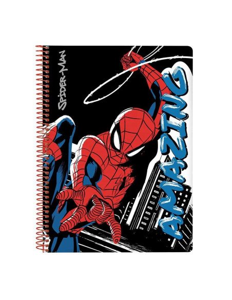 LIBRETA CUARTO 80 H. TAPAS DURAS SPIDER-