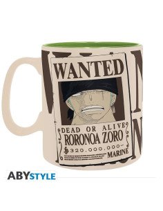 ONE PIECE - Mug - 460 ml - Zoro & Wanted