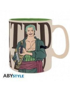 ONE PIECE - Mug - 460 ml - Zoro & Wanted 2