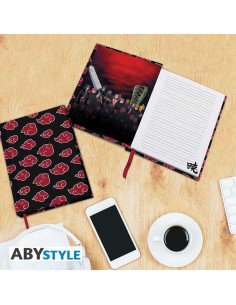 NARUTO SHIPPUDEN - A5 Notebook "Akatsuki 2