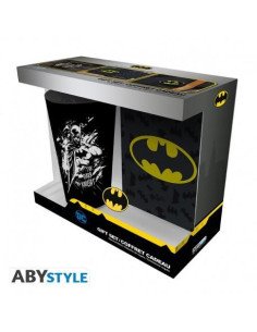 DC COMICS - Pck XXL glass + Pin + Pocket