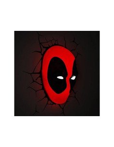 LAMPARA 3D LED DEADPOOL