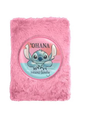 LIBRETA PLUSH STITCH