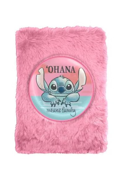 LIBRETA PLUSH STITCH