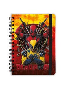 CUADERNO MARVEL DEAD POOL A5