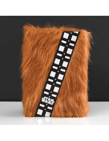 LIBRETA PELUDA CHEWBACCA