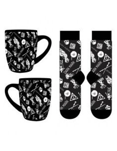 SET TAZA CALCETINES ARTES OSCURAS