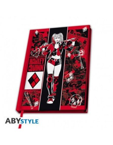 DC COMICS- A5 NOTEBOOK HARLEY QUEEN