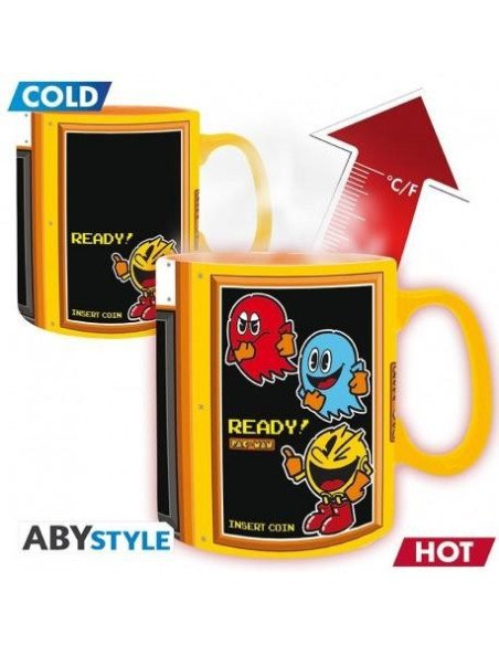 PAC-MAN ARCADE-460ML-MUG HEAT CHANGE