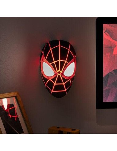 MILE MORALES MACARILLA LUZ SPIDERMAN