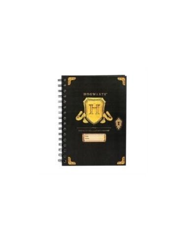 CUADERNO A5 ESCUDO DE HOGWARTS 21X14.5CM