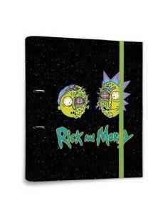 CARPETA 2 ANILLAS RICK AND MORTY