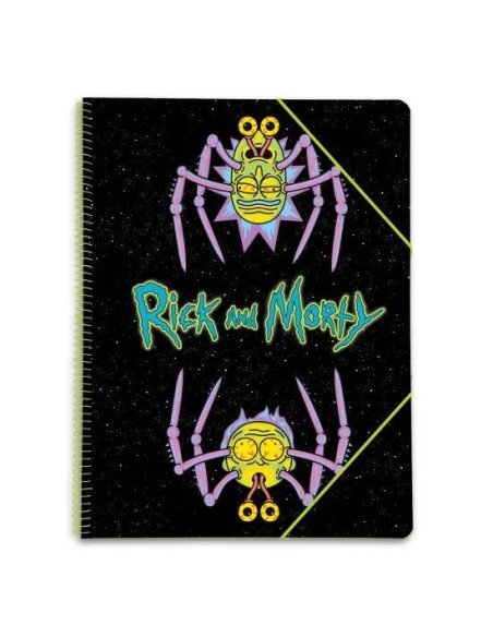 CARPETA DE FUNDAS RICK AND MORTY