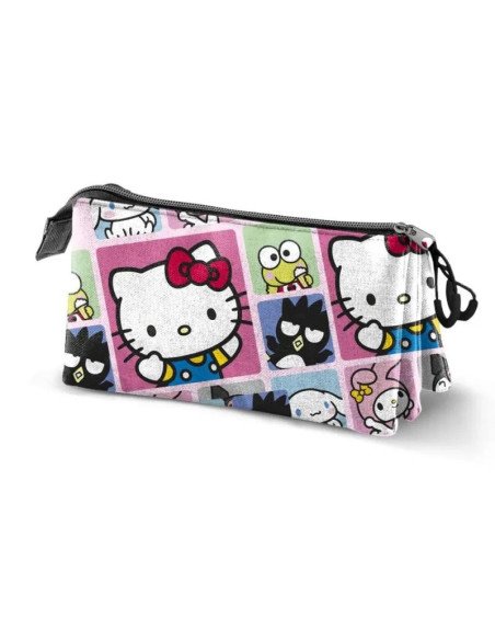 ESTUCHE TRIPLE HELLO KITTY