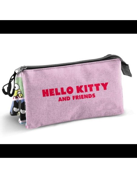 ESTUCHE TRIPLE HELLO KITTY