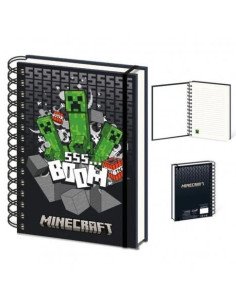 CUADERNO LENTRICULAR MINECRAFT