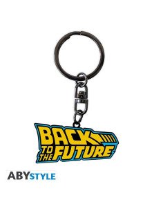 BACK TO THE FUTURE-KEYCHAIN-LOGO X4