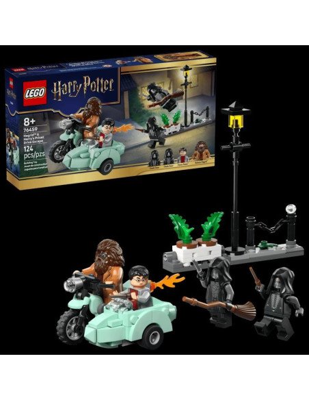 HAGRID Y HARRY HUIDA DE PRIVET DRIVE
