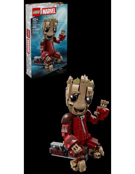 GROOT CON TRAJE DE SAQUEADOR