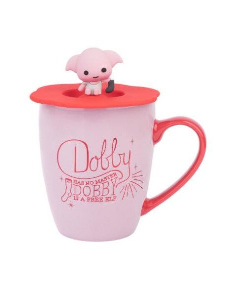 TAZA CON TAPA DOBBY