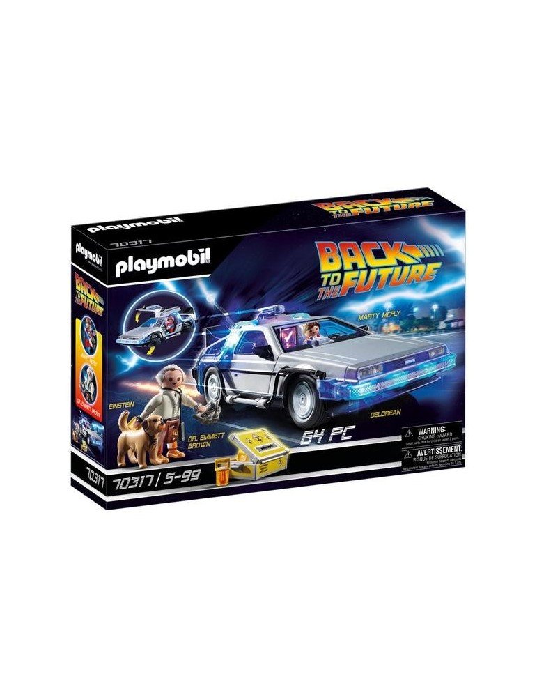 Playmobil Back To The Future Delorean...
