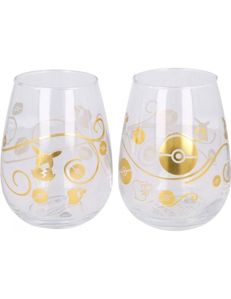 SET 2 VASOS POKEMON