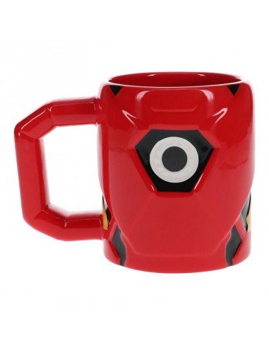 TAZA TÉRMICA CON FORMA IRON MAN