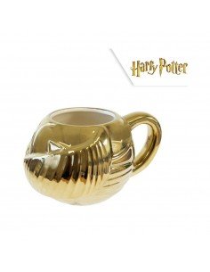 TAZA SNITCH DORADA 3D