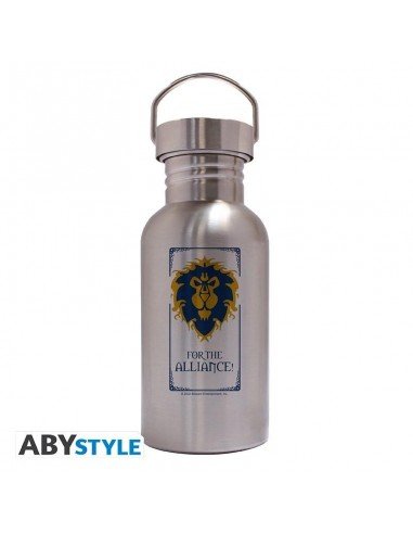 BOTELLA DE METAL WORLD OF WARCRAFT...
