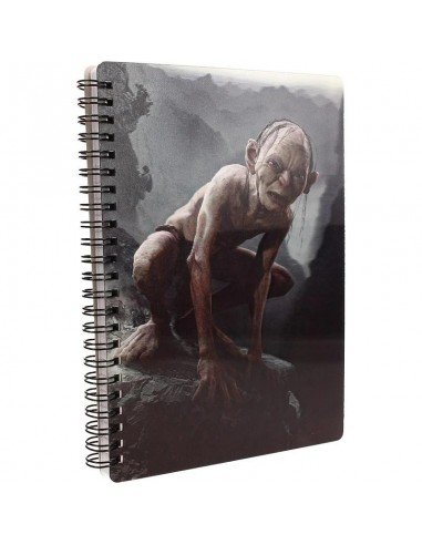 LIBRETA 3D GOLLUM EL SEÑOR DE LOS...